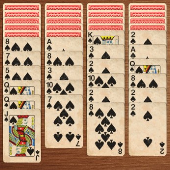 Игра Карты Паук