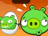 Игра Angry Birds: Дом с Привидениями
