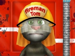 Игра Моет Пожарную Машину: Говорящий Том