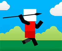 Игра Бросаем Копье