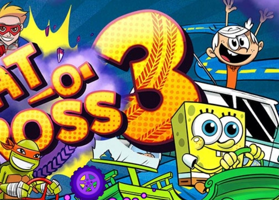 Игра Гоночный Кросс 3: Никелодеон