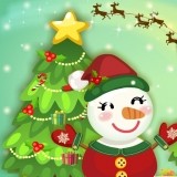 Новогодний Маджонг: Соедини Пары