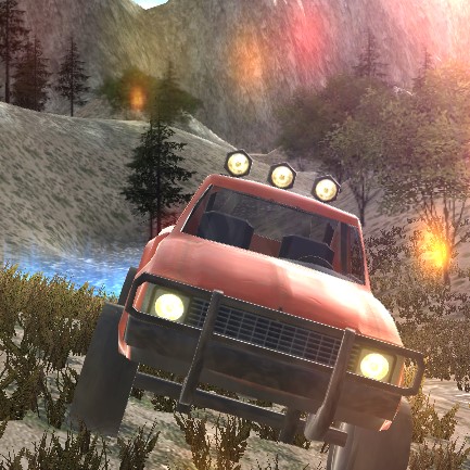 Игра Парковка Джипов в Горах