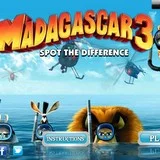 Игра Мадагаскар 3 - найди отличия