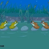 Игра Помоги лягушкам