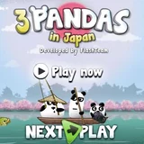 Игра 3 Панды в Японии
