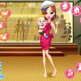 Игра Мама и малыш - одевалки