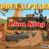 Игра Король Лев - Найди алфавит