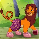 Игра Король Лев: Одень Симбу