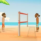 Игра Веселый Волейбол на Двоих