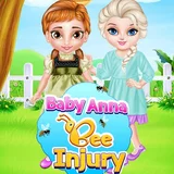 Игра Малышка Анна: Травма от Пчел