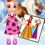 Игра Дневной Уход за Малышкой Анной