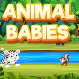 Игра Карточки Памяти: Дети Животных