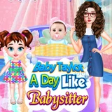 Игра Малышка Тейлор: Целый День Как Няня