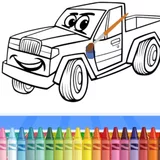 Игра Раскрась Грузовичок