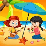 Игра Летние Пляжные: Найди Отличия