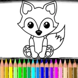 Игра Книга Раскрасок Лисичек