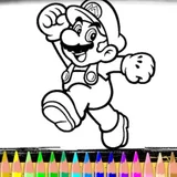 Игра Книжка-Раскраска Марио