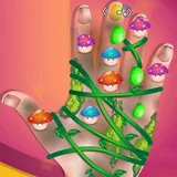 Игра Забавный Уход за Ногтями