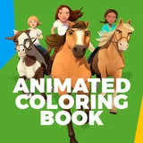 Игра Спирит: Книжка-раскраска