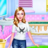 Игра Уборка и Декор Ванной Комнаты