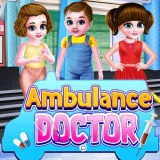 Игра Доктор Скорой Помощи: Дети