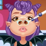 Игра Доктор: Лечить Нос Вампирше