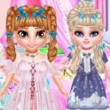 Игра Маленькая Принцесса Лолита: Стильный Макияж
