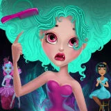 Игра Салон Причесок для Монстров
