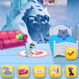 Игра Украшаем Комнату Малышки Эльзы