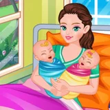 Игра Мама: Рождение Близнецов