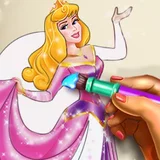 Игра Раскраска Спящая Красавица