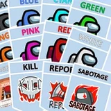 Игра Амонг Ас: Карточки Памяти