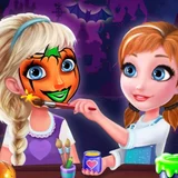 Игра Холодные Сестры: Хеллоуинский Макияж